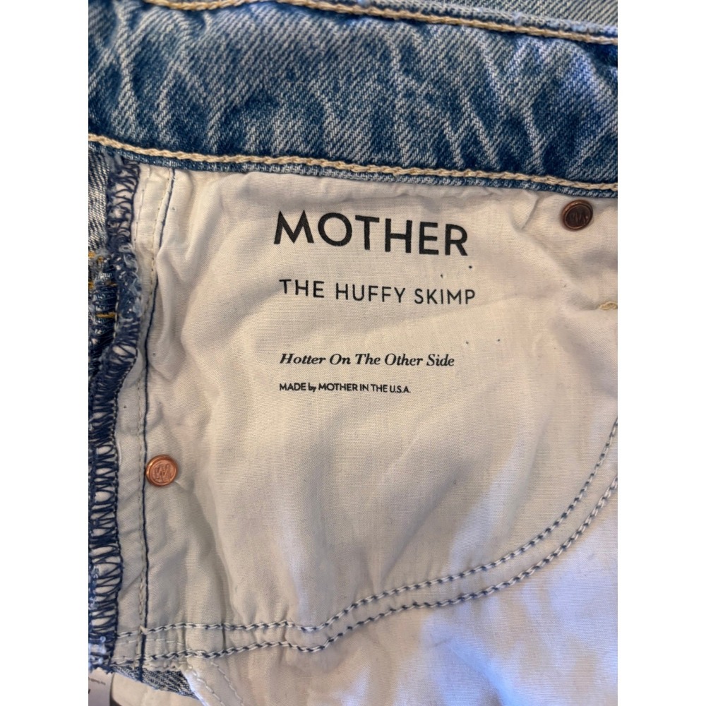 Mother Superior The Huffy Skimp Jeans Hotter On The Other Side Distressed 28 - Picture 5 of 11